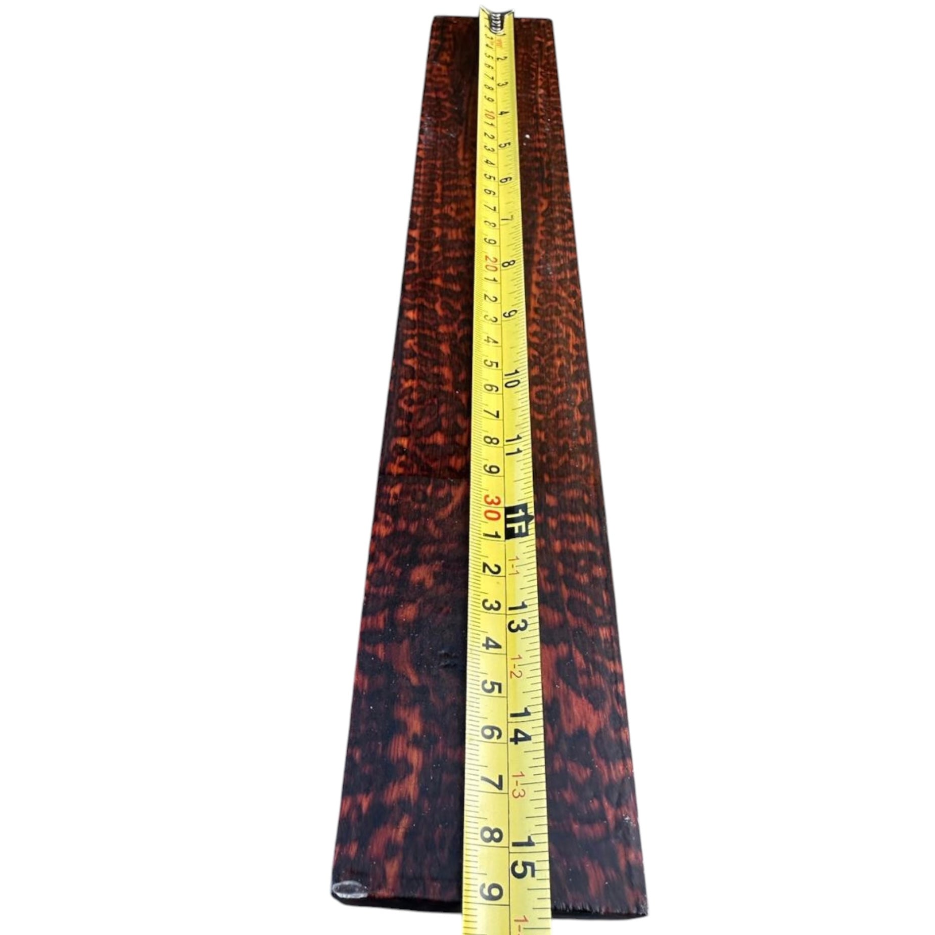 Snakewood Micro Lumber - 15,3” x 2,4” x 0,78”
