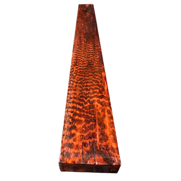 Main view of a snakewood micro lumber natural grain and figure MB008