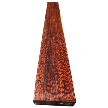 Main view of a snakewood micro lumber natural grain and figure MB002