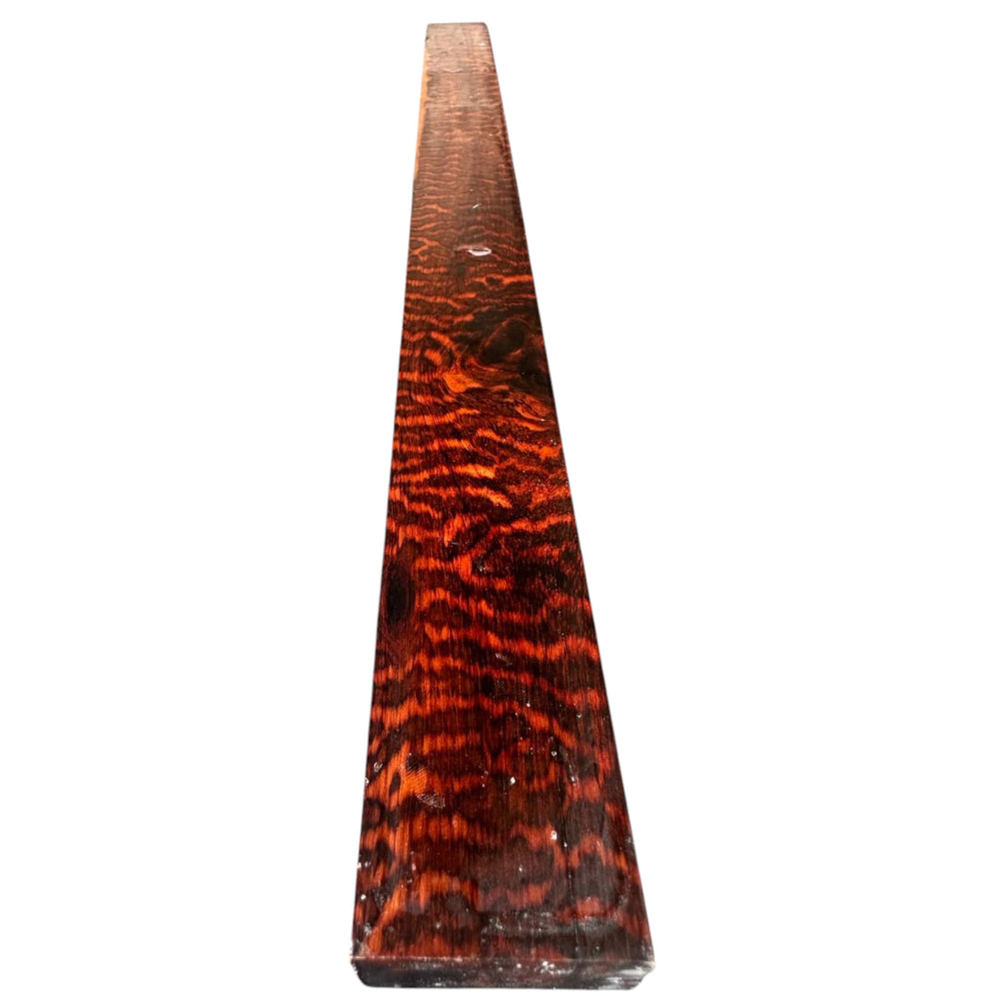 Main view of a snakewood micro lumber natural grain and figure MB056