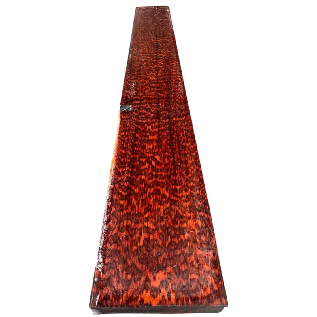 Main view of a snakewood micro lumber natural grain and figure MB061