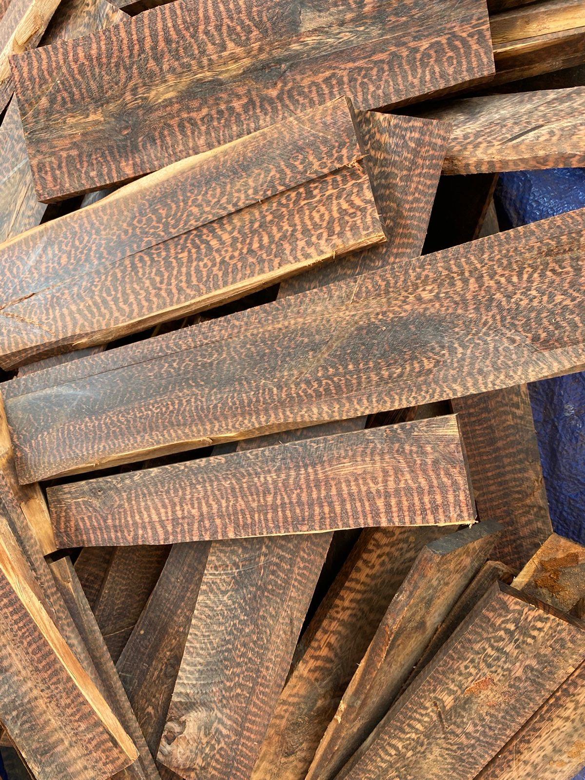 Premium Snakewood Exotic Hardwood Block