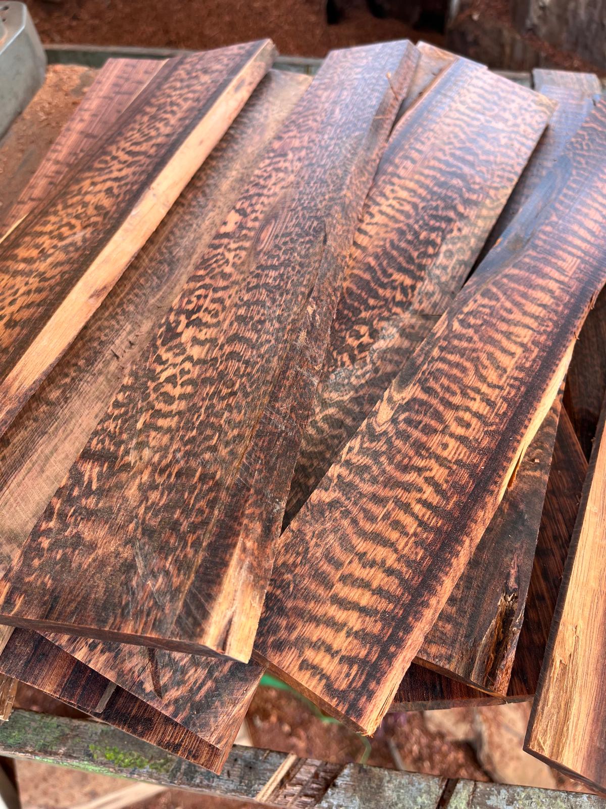 Premium Snakewood Exotic Hardwood Block