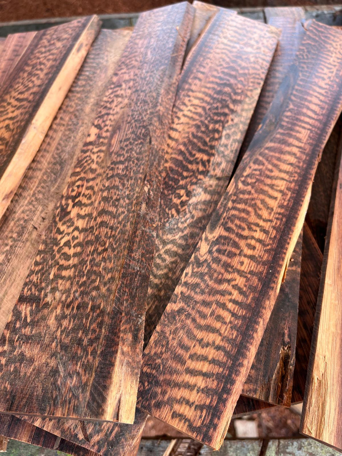 Premium Snakewood Exotic Hardwood Block