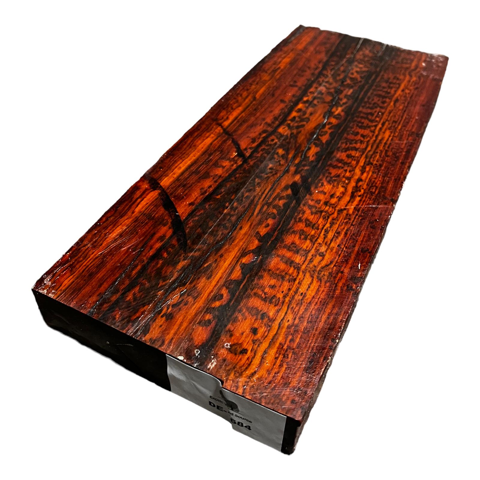 Premium Snakewood Exotic Hardwood Block – Figured Letterwood Blank for Turning, Inlay, Knife Handles, Pens & Fine Craft Projects (Copy) (Copy)