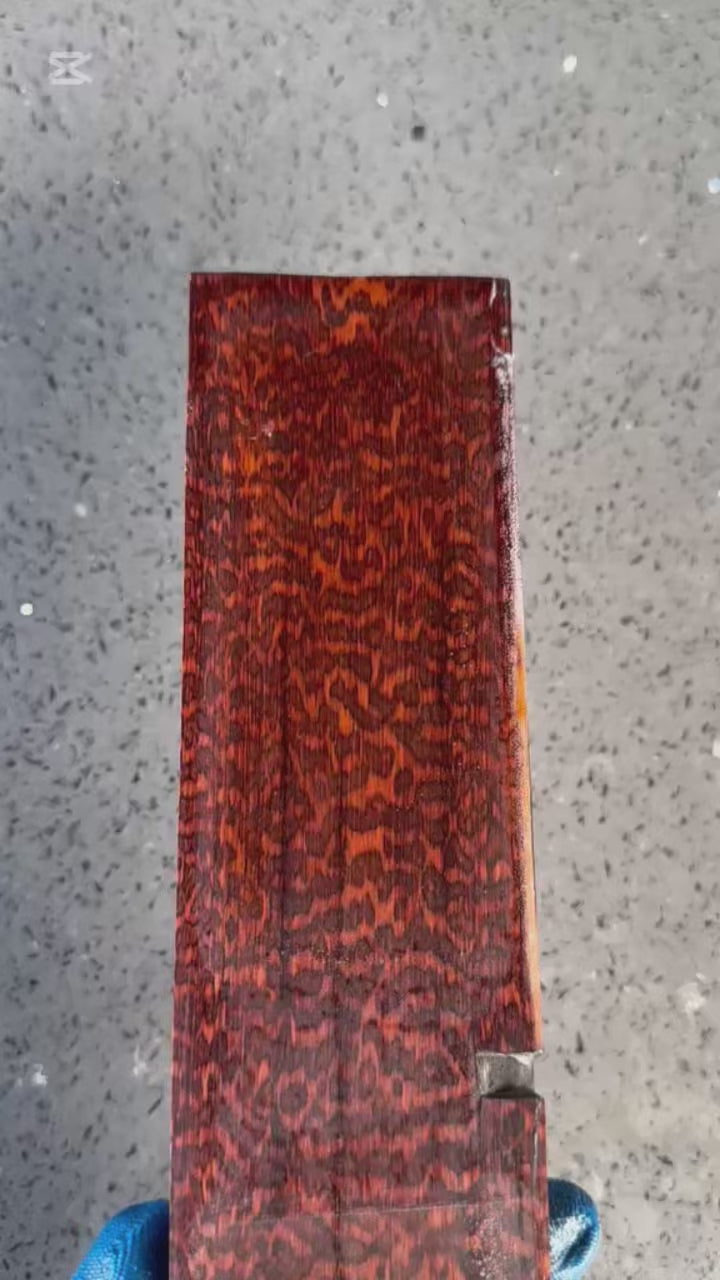 Snakewood Micro Lumber - 19,4” x 2,5” x 0,78”