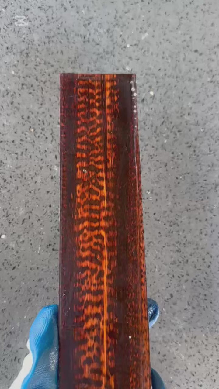 Snakewood Micro Lumber - 19,4” x 2,3” x 0,78”