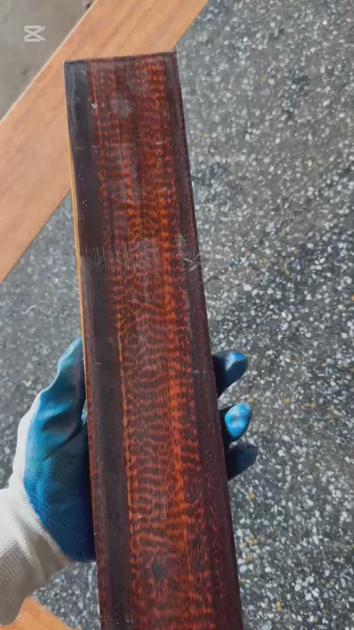 Snakewood Micro Lumber - 16,5” x 3,3” x 0,78”