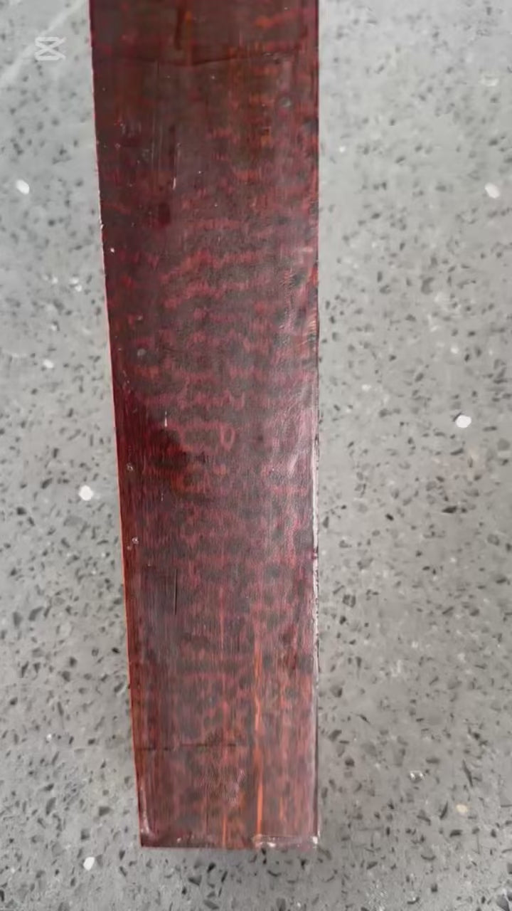 Snakewood Micro Lumber - 18,8” x 1,8” x 0,78”